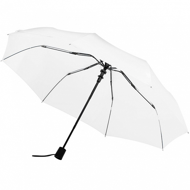 Складной зонт Tomas, белый с логотипом в Ставрополе заказать по выгодной цене в кибермаркете AvroraStore