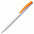 Ручка шариковая Pin, белая с черным с логотипом в Ставрополе заказать по выгодной цене в кибермаркете AvroraStore