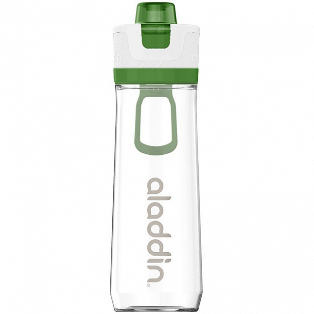Бутылка для воды Active Hydration 800, зеленая с логотипом в Ставрополе заказать по выгодной цене в кибермаркете AvroraStore