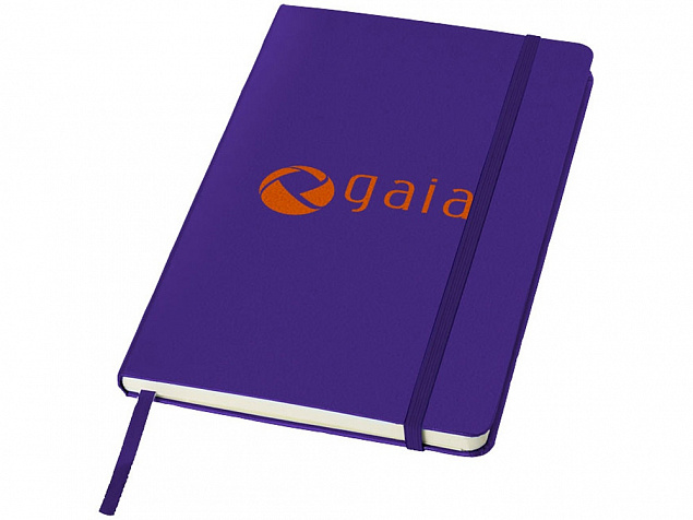Блокнот классический офисный Juan А5, пурпурный с логотипом в Ставрополе заказать по выгодной цене в кибермаркете AvroraStore