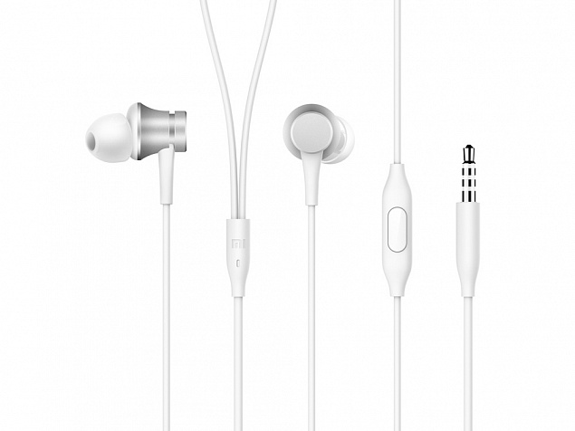 Наушники Mi In-Ear Headphones Basic Silver HSEJ03JY (ZBW4355TY) с логотипом в Ставрополе заказать по выгодной цене в кибермаркете AvroraStore