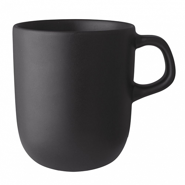 Чашка Nordic Kitchen, большая, черная с логотипом в Ставрополе заказать по выгодной цене в кибермаркете AvroraStore
