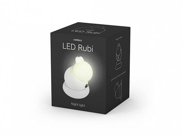 Ночник «LED Rubi» с логотипом в Ставрополе заказать по выгодной цене в кибермаркете AvroraStore