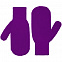 Варежки Life Explorer, фиолетовые с логотипом в Ставрополе заказать по выгодной цене в кибермаркете AvroraStore