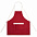 Фартук Settle In, красный с логотипом в Ставрополе заказать по выгодной цене в кибермаркете AvroraStore