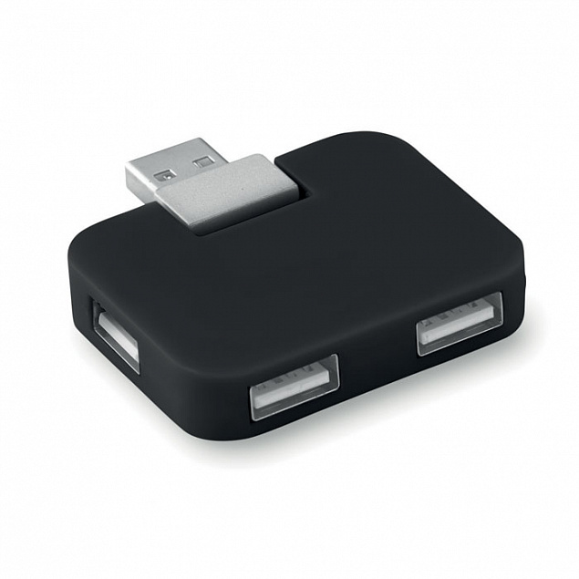 USB разветвитель с логотипом в Ставрополе заказать по выгодной цене в кибермаркете AvroraStore