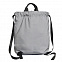 Рюкзак RUN, светоотражающий серый, 48х40см, 100% нейлон с логотипом в Ставрополе заказать по выгодной цене в кибермаркете AvroraStore