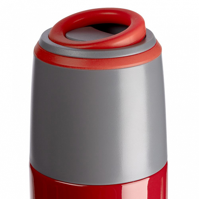 Термос Heater, красный с логотипом в Ставрополе заказать по выгодной цене в кибермаркете AvroraStore