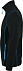 Куртка мужская NOVA MEN 200, черная с ярко-голубым с логотипом в Ставрополе заказать по выгодной цене в кибермаркете AvroraStore