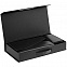 Коробка с ручкой Platt, черная с логотипом в Ставрополе заказать по выгодной цене в кибермаркете AvroraStore