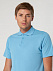 Рубашка поло Virma light, голубая с логотипом в Ставрополе заказать по выгодной цене в кибермаркете AvroraStore