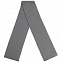 Шарф Tommi, серый меланж с логотипом в Ставрополе заказать по выгодной цене в кибермаркете AvroraStore