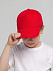 Бейсболка детская Standard Kids, красная с логотипом в Ставрополе заказать по выгодной цене в кибермаркете AvroraStore