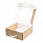 Подарочная коробка из МГК (с ручкой) 24,5*25,5*10,5 см с логотипом в Ставрополе заказать по выгодной цене в кибермаркете AvroraStore