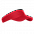 Козырек Козырёк 25U Красный с логотипом в Ставрополе заказать по выгодной цене в кибермаркете AvroraStore