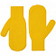 Варежки Life Explorer, желтые с логотипом в Ставрополе заказать по выгодной цене в кибермаркете AvroraStore