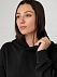 Худи оверсайз унисекс Tolla, черное с логотипом в Ставрополе заказать по выгодной цене в кибермаркете AvroraStore