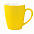Кружка Elegante софт-тач 350мл - Желтый KK с логотипом в Ставрополе заказать по выгодной цене в кибермаркете AvroraStore