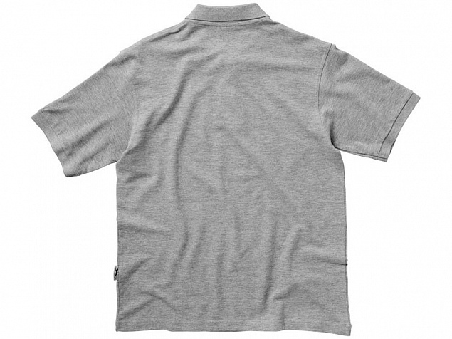 Рубашка поло Forehand мужская, серый с логотипом в Ставрополе заказать по выгодной цене в кибермаркете AvroraStore