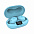 Беспроводные наушники ACCESSTYLE FOX TWS, голубой с логотипом в Ставрополе заказать по выгодной цене в кибермаркете AvroraStore