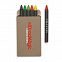 Набор восковых карандашей с логотипом в Ставрополе заказать по выгодной цене в кибермаркете AvroraStore