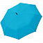 Зонт-трость Zero XXL, бирюзовый с логотипом в Ставрополе заказать по выгодной цене в кибермаркете AvroraStore