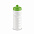 Бутылка для велосипеда Lowry, белая с зеленым с логотипом в Ставрополе заказать по выгодной цене в кибермаркете AvroraStore