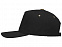 Бейсболка New York  5-ти панельная  с металлической застежкой и фурнитурой, черный с логотипом в Ставрополе заказать по выгодной цене в кибермаркете AvroraStore