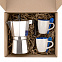 Набор для кофе Pairy, синий с логотипом в Ставрополе заказать по выгодной цене в кибермаркете AvroraStore
