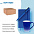 Набор подарочный SOFT-STYLE: бизнес-блокнот, ручка, кружка, коробка, стружка, синий с логотипом в Ставрополе заказать по выгодной цене в кибермаркете AvroraStore