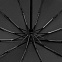 Зонт складной Fiber Magic Major, черный с логотипом в Ставрополе заказать по выгодной цене в кибермаркете AvroraStore