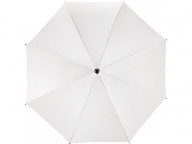 Зонт-трость Радуга, белый с логотипом в Ставрополе заказать по выгодной цене в кибермаркете AvroraStore