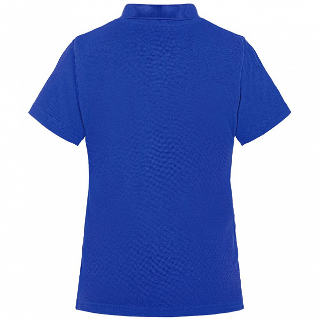 Рубашка поло детская Virma Kids, ярко-синяя с логотипом в Ставрополе заказать по выгодной цене в кибермаркете AvroraStore