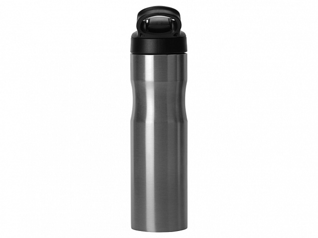 Бутылка для воды Hike Waterline, нерж сталь, 850 мл, серебристый с логотипом в Ставрополе заказать по выгодной цене в кибермаркете AvroraStore