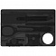 Набор инструментов SwissCard Lite, черный с логотипом в Ставрополе заказать по выгодной цене в кибермаркете AvroraStore