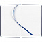 Блокнот Nota Bene, синий с логотипом в Ставрополе заказать по выгодной цене в кибермаркете AvroraStore