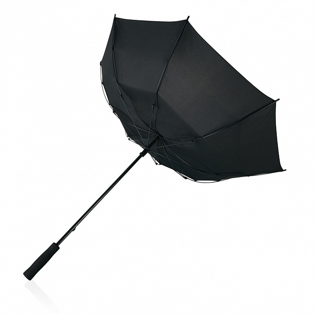 Зонт-трость антишторм Swiss Peak Tornado из rPET AWARE™, d116 см с логотипом в Ставрополе заказать по выгодной цене в кибермаркете AvroraStore