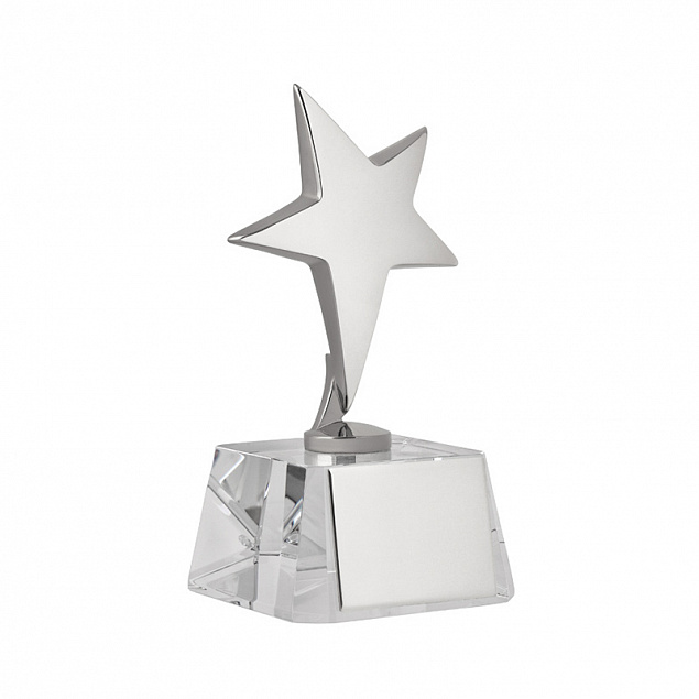 Статуэтка "Звезда", серебро с логотипом в Ставрополе заказать по выгодной цене в кибермаркете AvroraStore
