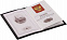 Обложка для паспорта Twill, черная с логотипом в Ставрополе заказать по выгодной цене в кибермаркете AvroraStore