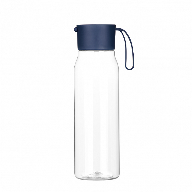 Спортивная бутылка для воды, Step, 550 ml, синяя с логотипом в Ставрополе заказать по выгодной цене в кибермаркете AvroraStore
