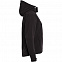 Куртка женская Hooded Softshell черная с логотипом в Ставрополе заказать по выгодной цене в кибермаркете AvroraStore