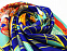 Платок Русские сезоны. Леон Бакст с логотипом в Ставрополе заказать по выгодной цене в кибермаркете AvroraStore