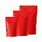 Дойпак с устойчивым дном и замком зип-лок, матовый красный с логотипом в Ставрополе заказать по выгодной цене в кибермаркете AvroraStore