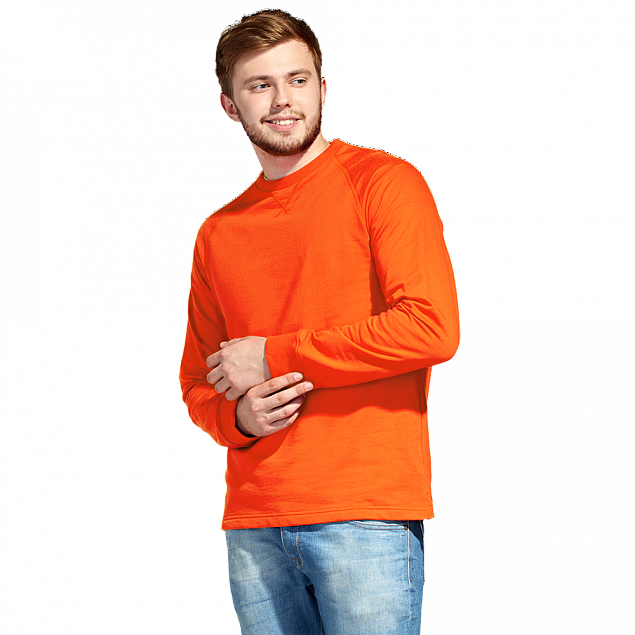 Толстовка StanWork Оранжевый с логотипом в Ставрополе заказать по выгодной цене в кибермаркете AvroraStore