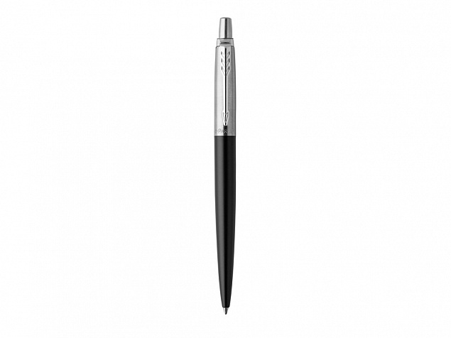 Ручка Parker шариковая Jotter Essential, Satin Black CT с логотипом в Ставрополе заказать по выгодной цене в кибермаркете AvroraStore