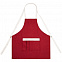 Фартук Settle In, красный с логотипом в Ставрополе заказать по выгодной цене в кибермаркете AvroraStore