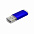 Флешка &quot;Comf&quot; 16 Гб, металлическая, синяя с логотипом в Ставрополе заказать по выгодной цене в кибермаркете AvroraStore