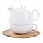 Набор  "Мила": чайник и чайная пара с логотипом в Ставрополе заказать по выгодной цене в кибермаркете AvroraStore