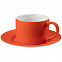 Чайная пара Best Morning, оранжевая с логотипом в Ставрополе заказать по выгодной цене в кибермаркете AvroraStore