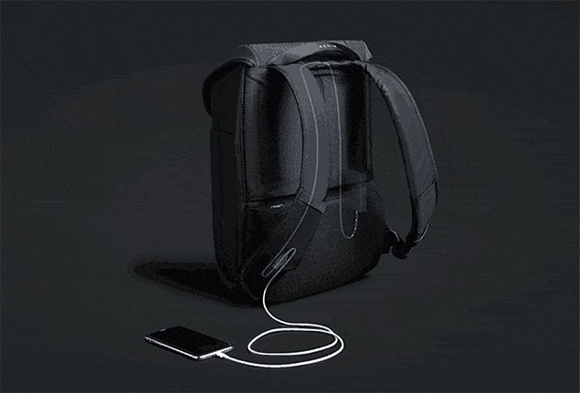 Рюкзак ClickPack X, черный с логотипом в Ставрополе заказать по выгодной цене в кибермаркете AvroraStore
